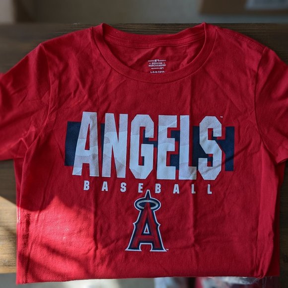 🌟NWOT Kid's Los Angeles Angels Baseball T Shirt - Picture 1 of 4